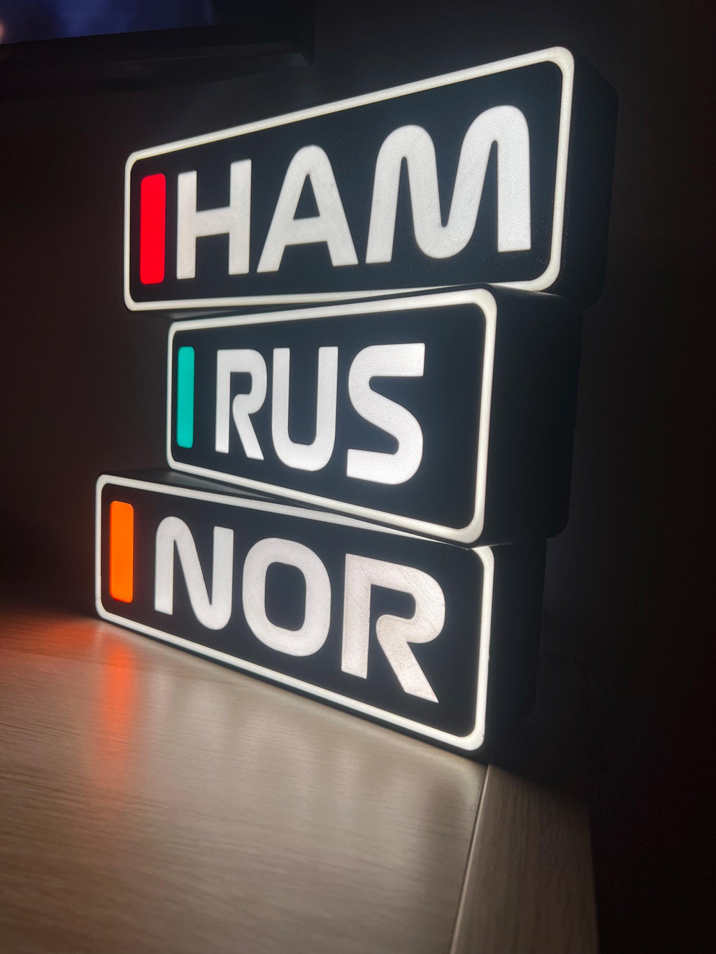 F1 LED Light Box