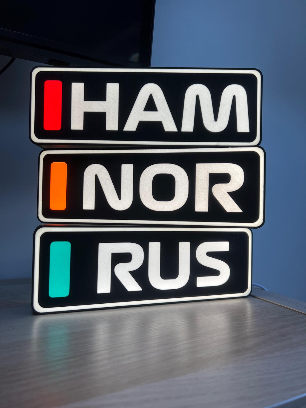 F1 LED Light Box