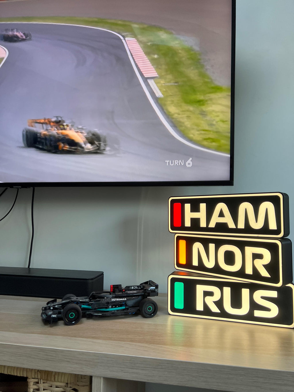 F1 LED Light Box