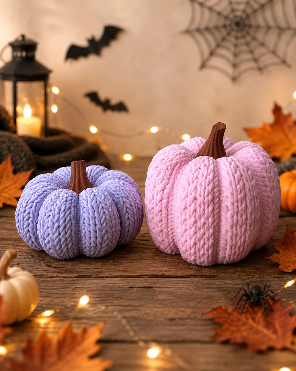 Knitted Style Pumpkin