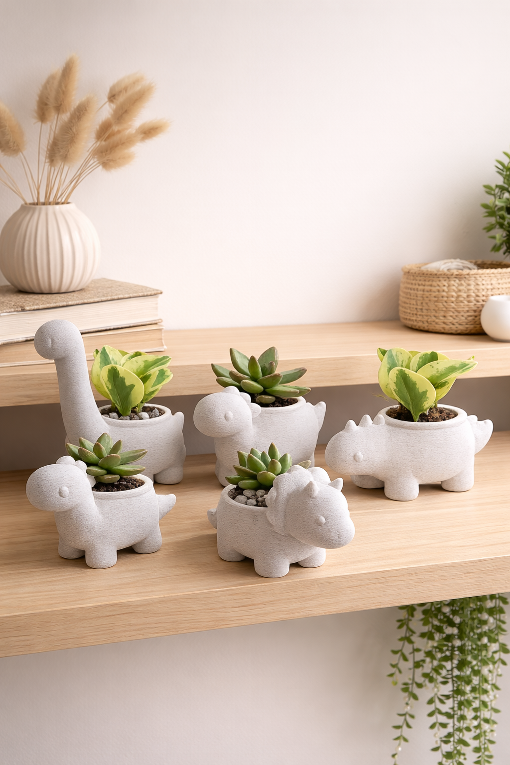 Triceratops Planter
